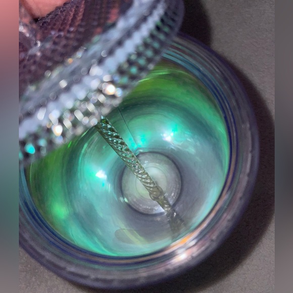 Starbucks Iridescent Purple Studded 16 fl oz. Cup with Matching Straw - Picture 4 of 5